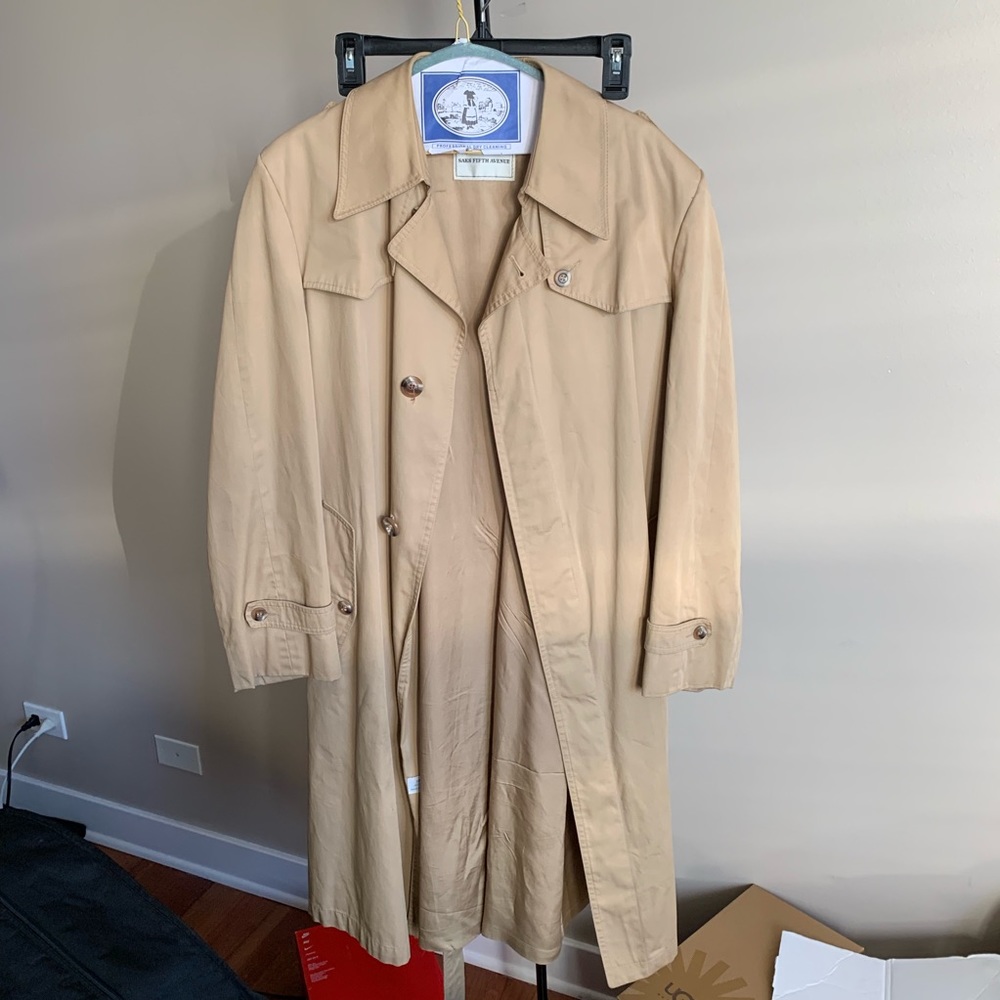 Saks Trench Coat
